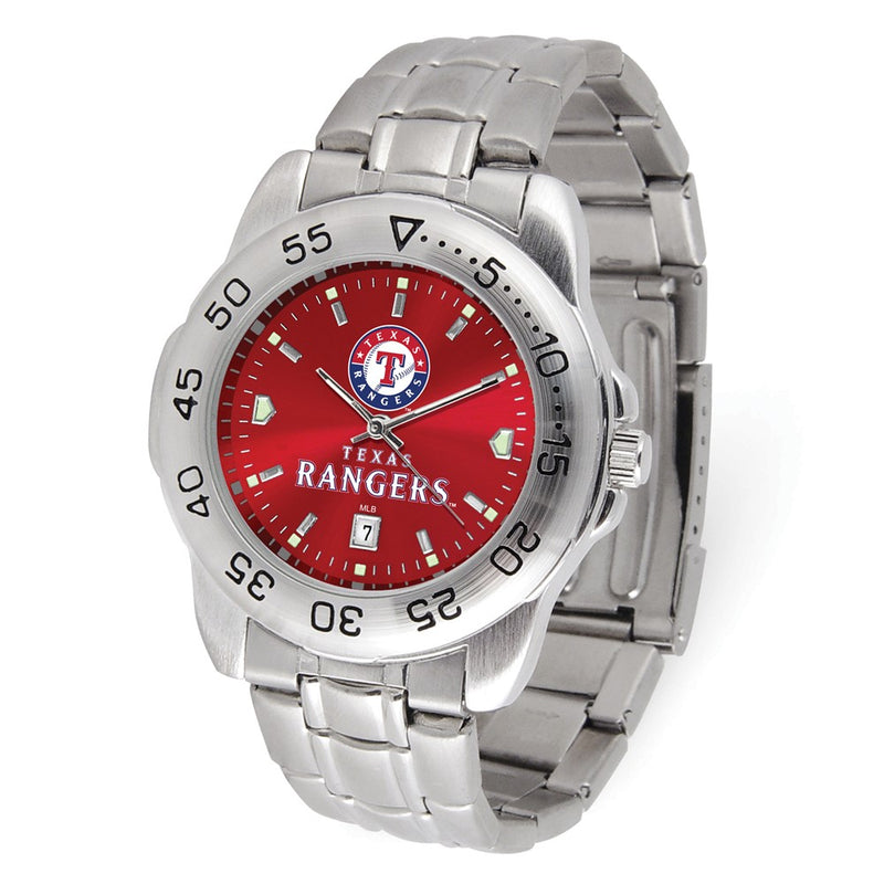 Gametime Texas Rangers Sport Steel Watch