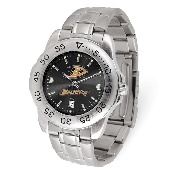 Gametime NHL Anaheim Ducks Sport Steel Watch with Date