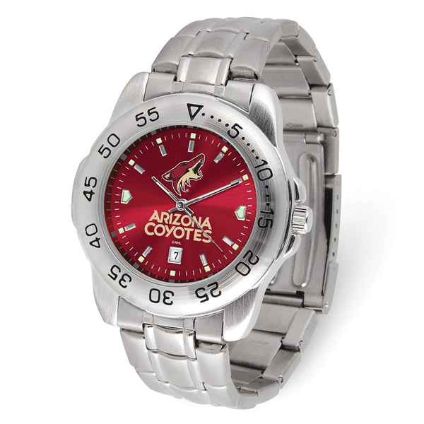 Gametime NHL Arizona Coyotes Sport Steel Watch with Date