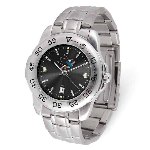 Gametime NHL San Jose Sharks Sport Steel Watch with Date