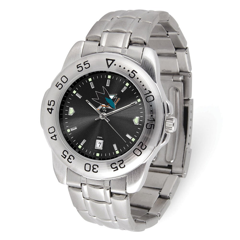Gametime NHL San Jose Sharks Sport Steel Watch with Date