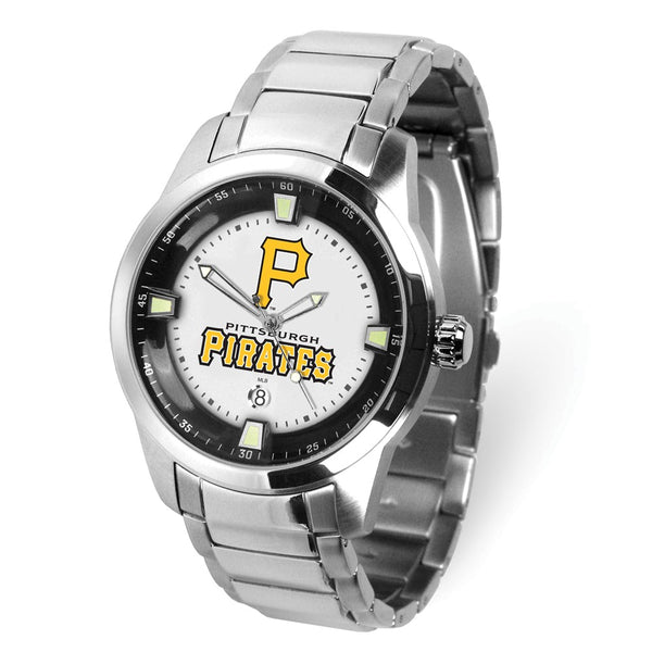Gametime Pittsburgh Pirates P Logo Titan Watch