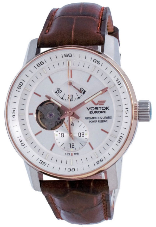 Vostok Europe GAZ 14 Open Heart Automatic YN84-565E550-L Men's Watch