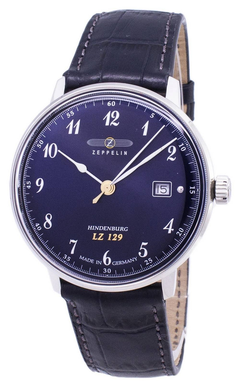 Zeppelin Series LZ 129 Hindenburg Germany Made 7046-3 70463 Men's Watch