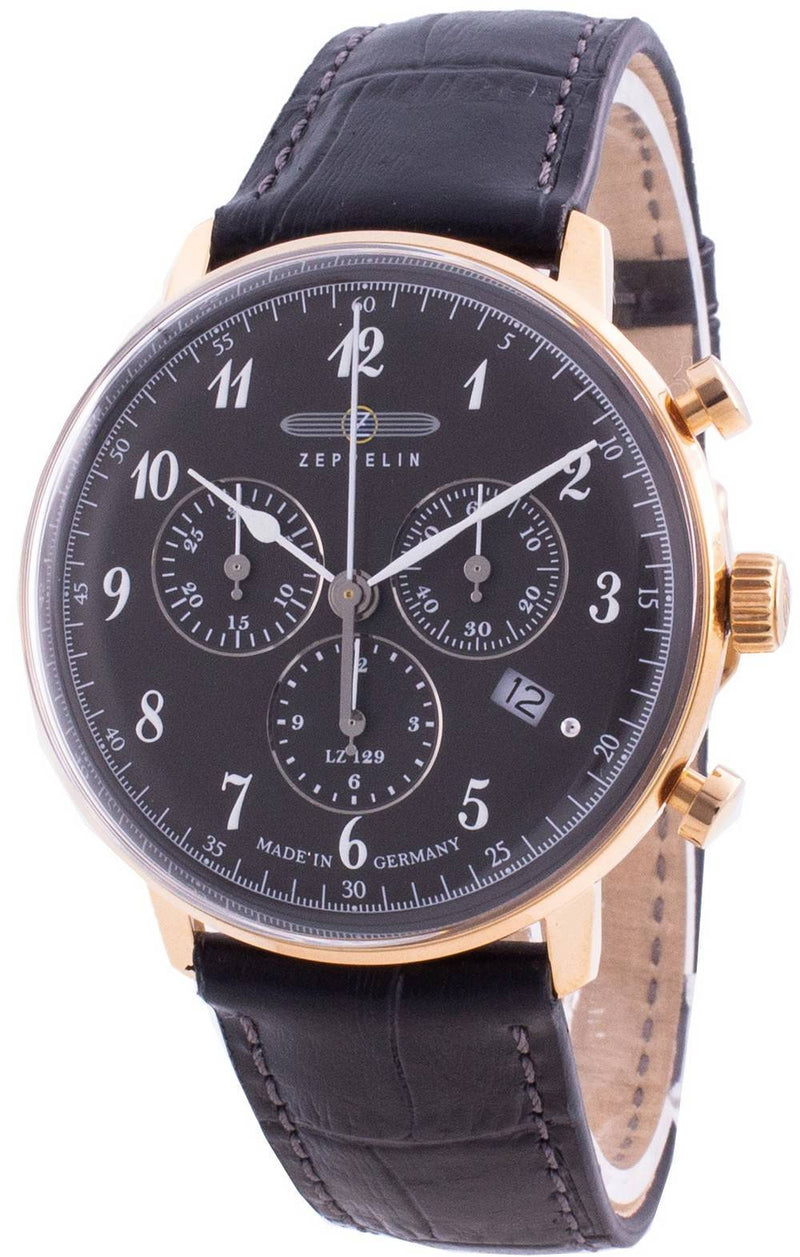 Zeppelin Hindenburg LZ129 7084-2 70842 Quartz Chronograph Men's Watch