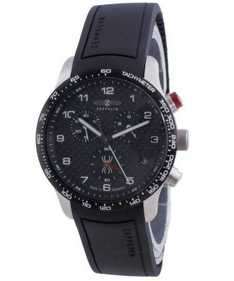 Zeppelin Alain Robert Limited Edition Chronograph Quartz 72944K-B 72944-KB 100M Men's Watch