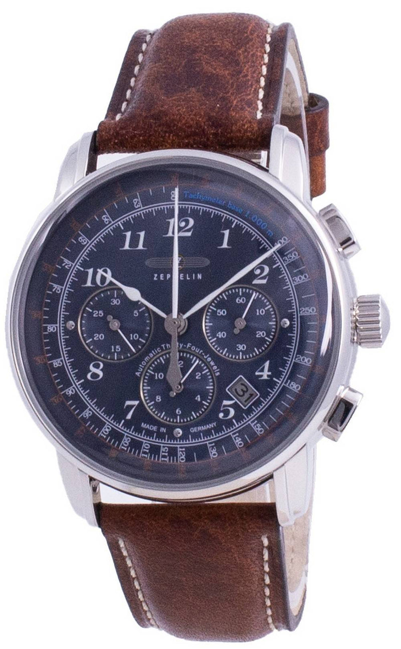 Zeppelin LZ126 Los Angeles Chronograph Automatic 7624-3 76243 Men's Watch