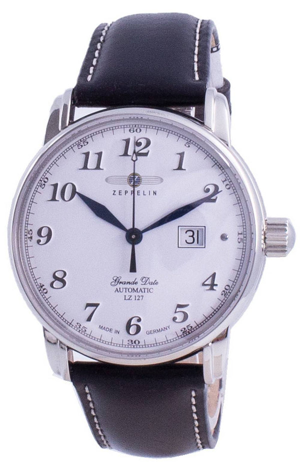 Zeppelin LZ127 Graf White Dial Automatic 7652-1 76521 Men's Watch