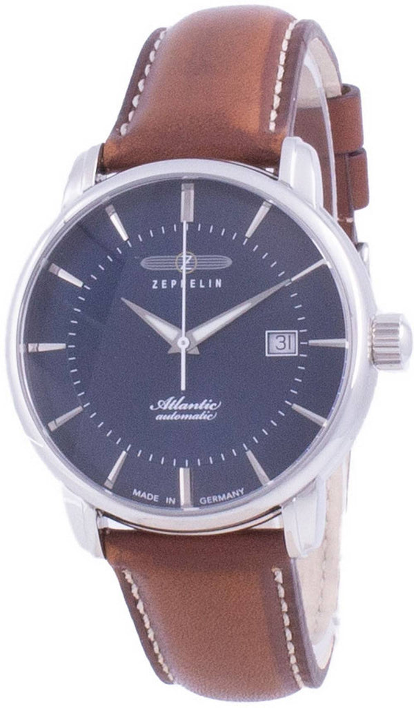 Zeppelin Atlantic Blue Dial Automatic 8452-3 84523 Men's Watch