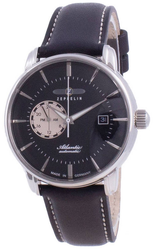 Zeppelin Atlantic Black Dial Automatic 8470-2 84702 Men's Watch