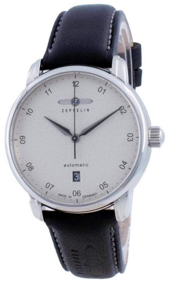 Zeppelin New Captain's Line Silver Dial Automatic 8652-1 86521 Men's Watch