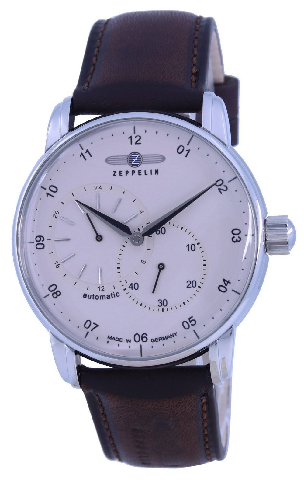 Zeppelin New Captain's Line Beige Dial Automatic 8662-5 86625 Men's Wa ...