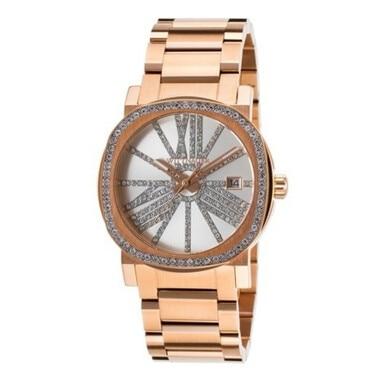 Wittnauer WN4008 Adele Rosegold Tone Crystal Accented Women's Quartz Watch