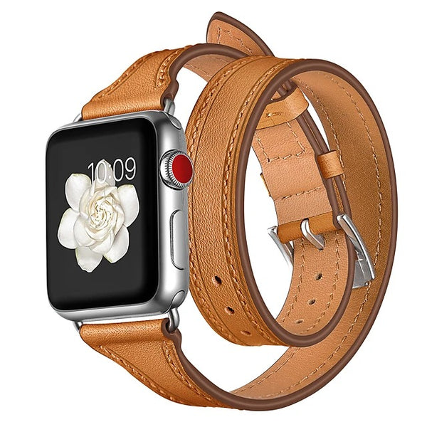 Apple Watch Series 5/4/3/2/1 Apple Sport Band Genuine Leather Wrist