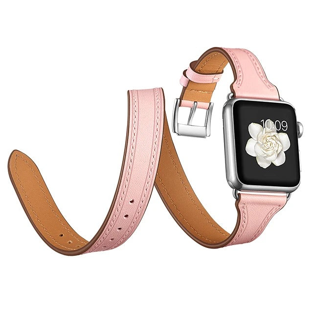 Apple Watch Series 5/4/3/2/1 Apple Sport Band Genuine Leather Wrist