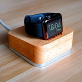 Wooden Apple Watch Charging Dock