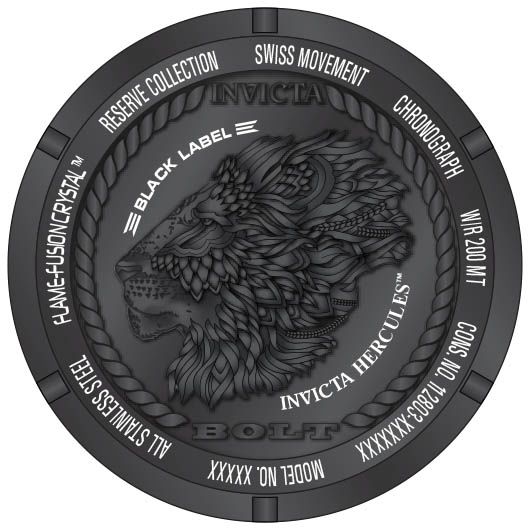 Invicta Reserve Herc Chronograph Diver's Quartz 34840 200M Men's Watch