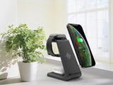 10W Fast Charge 3 In 1 Wireless Charger For Iphone 11 Pro Charger Dock